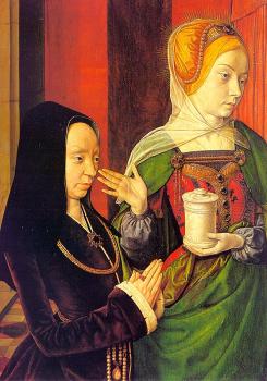 Mary Magdalen and a Donor